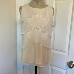 Women’s top White House black market sleeveless